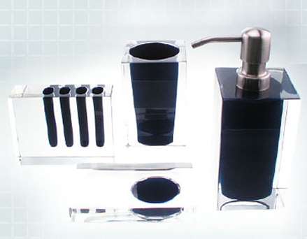 水晶卫浴套-黑色（FS001）