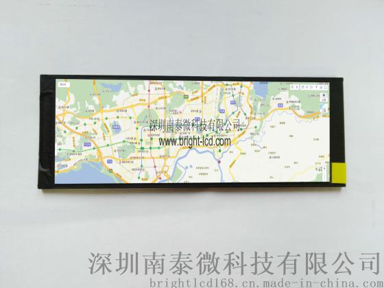 深圳6.86寸车载液晶屏 后视镜显示屏 高清工控TFT液晶屏生产厂家