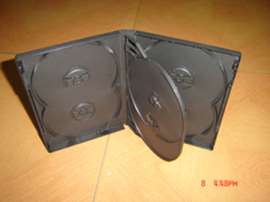 24mm 6碟装黑色DVD盒(YP-D8083)