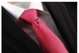 男士商务正装条纹拉链式领带易拉得方便职业拉带领带结婚正式领带