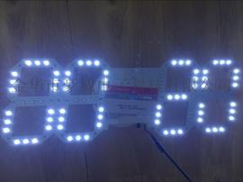 永康3D立体时钟电路板 LED立体数字电子钟线路板开发设计